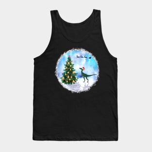 Dinosaur Christmas Tank Top